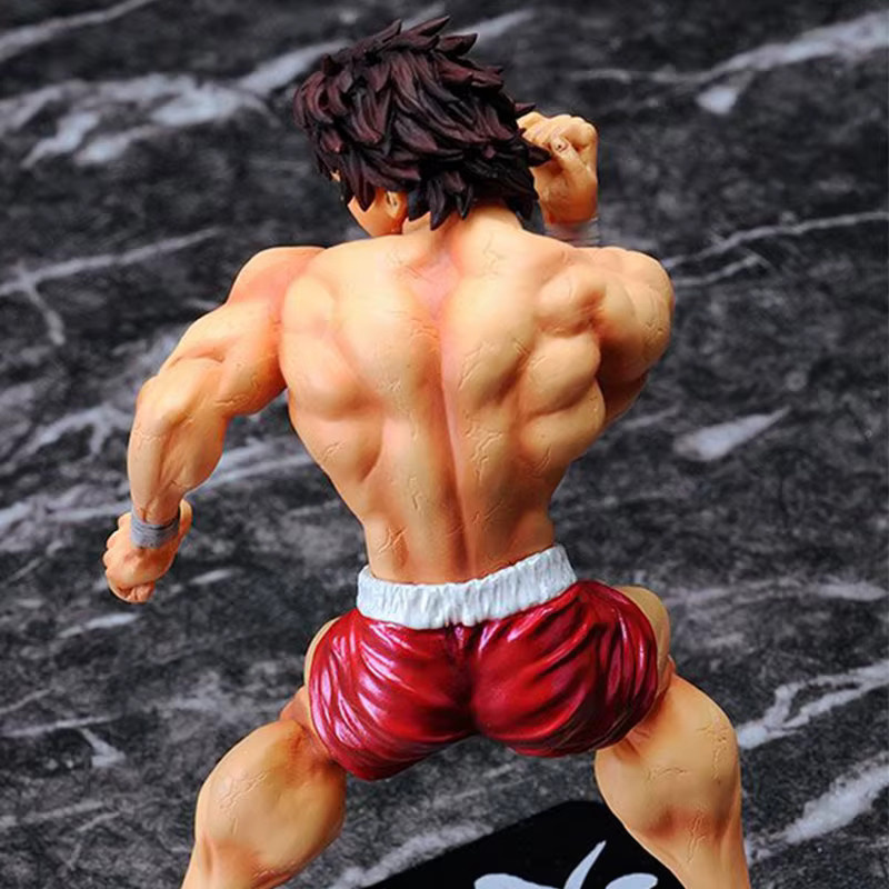 Bandai Baki die Grappler Hanma Baki und Hanma Yujiro Actionfiguren, PVC - Bild 3