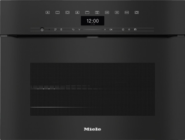 Bosch H 7440 BPX Kompakt-Backofen in Obsidianschwarz mit Pyrolyse und LED-Display - Bild 1