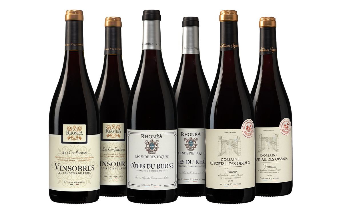 dieweinboerse.de Rotwein Rhône, Frankreich, 0,75 l - Bild 2