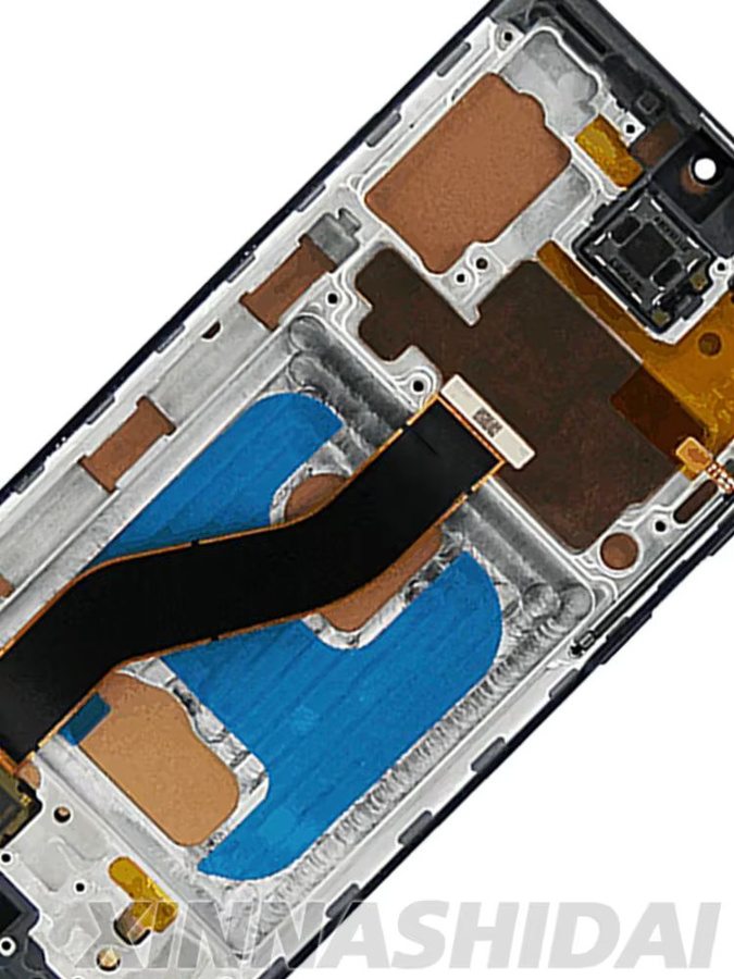 Samsung Galaxy Note 10 N970 N970F LCD-Touchscreen-Digitizer-Baugruppe mit Rahmen in Schwarz - Bild 4