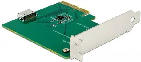 Delock PCI Express x4 auf 1 x intern OCuLink SFF-8612 Speicher-Controller Low-Profile PCIe 3.0 x4 - Bild 1