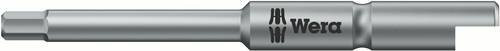 Wera 840/9 C Hex-Plus Sechskant-Bit 2mm in Silber aus zähem Werkzeugstahl - Bild 1