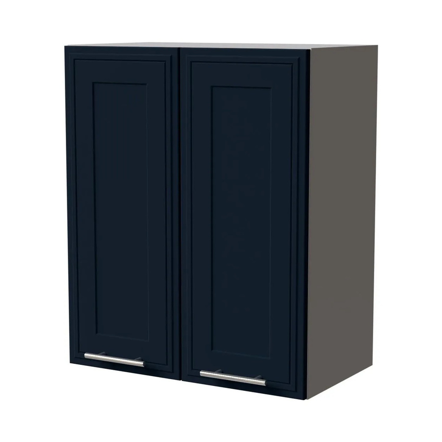 Feldmann-Wohnen Hängeschrank Salo Küchenschrank in Indigo Grau Matt mit Kassettenoptik, B/T/H: 60 x 32,5 x 72 cm - Bild 2