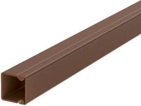 OBO Bettermann Wand- und Deckenkanal WDK20020BR in Braun, B/H/T: 20 x 20 x 200 cm - Bild 1