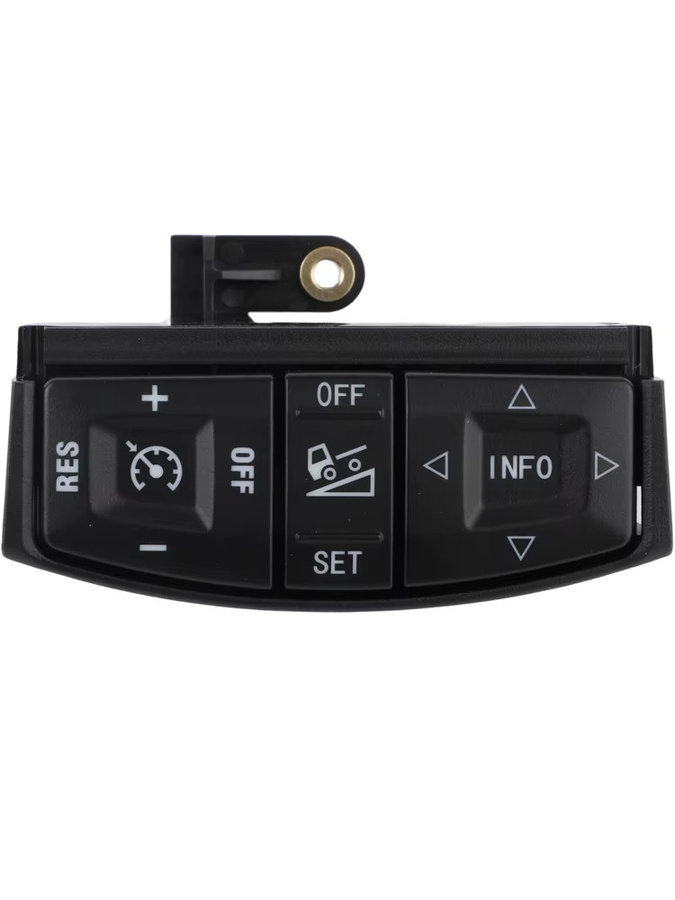 YAOPEI Lenkrad-Tempomat RES SET-Taste für SCANIA P G R T Serie LKW, Schwarz - Bild 5