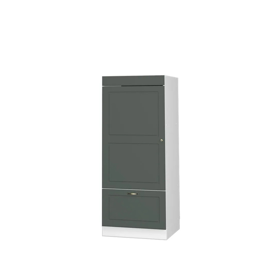 Vicco Mikrowellenschrank Fame-Line Küchenregal im Landhausstil, Farbe Grün-Gold-Weiß, B: 60 cm, H: 153,6 cm, T: 58 cm - Bild 2