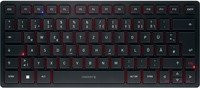 Cherry KW 9200 MINI Multi-Device Tastatur, QWERTZ, Schwarz, Bluetooth und 2.4 GHz Funk, USB-C, Scissor-Technologie - Bild 1