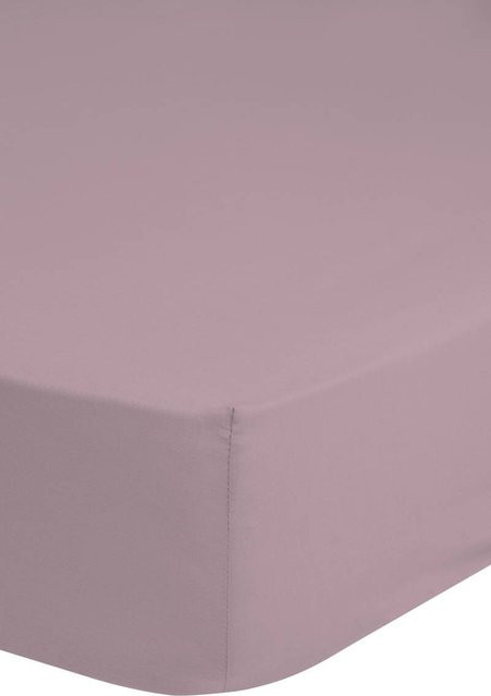 Good Morning Baumwoll Spannbetttuch Pink, B/T: 90 x 200 cm - Bild 1