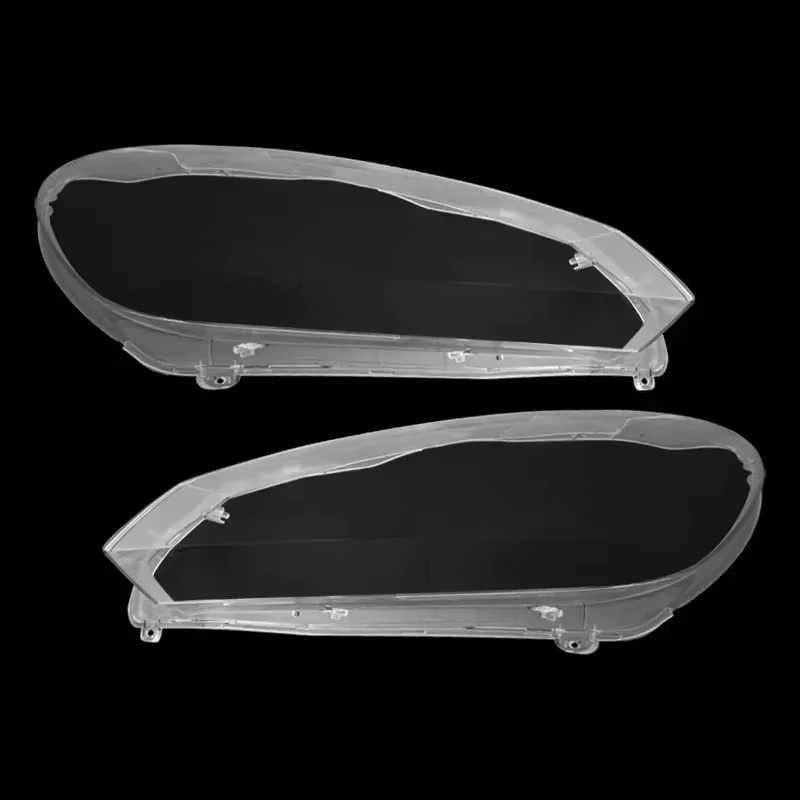 Phirikes Auto-Frontscheinwerfer-Objektivabdeckungen für VW Golf 6 MK6 GTI R 2010–2014, Set links und rechts, transparent - Bild 2