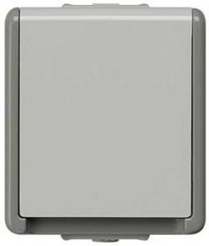 Siemens Indus.Sector Schuko-Steckdose Delta Aufputz Grau IP44 - Bild 1