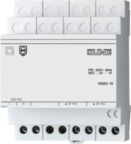 Jung Spannungsversorgung für Wetterstation WS SV 10 in Weiß - Bild 1