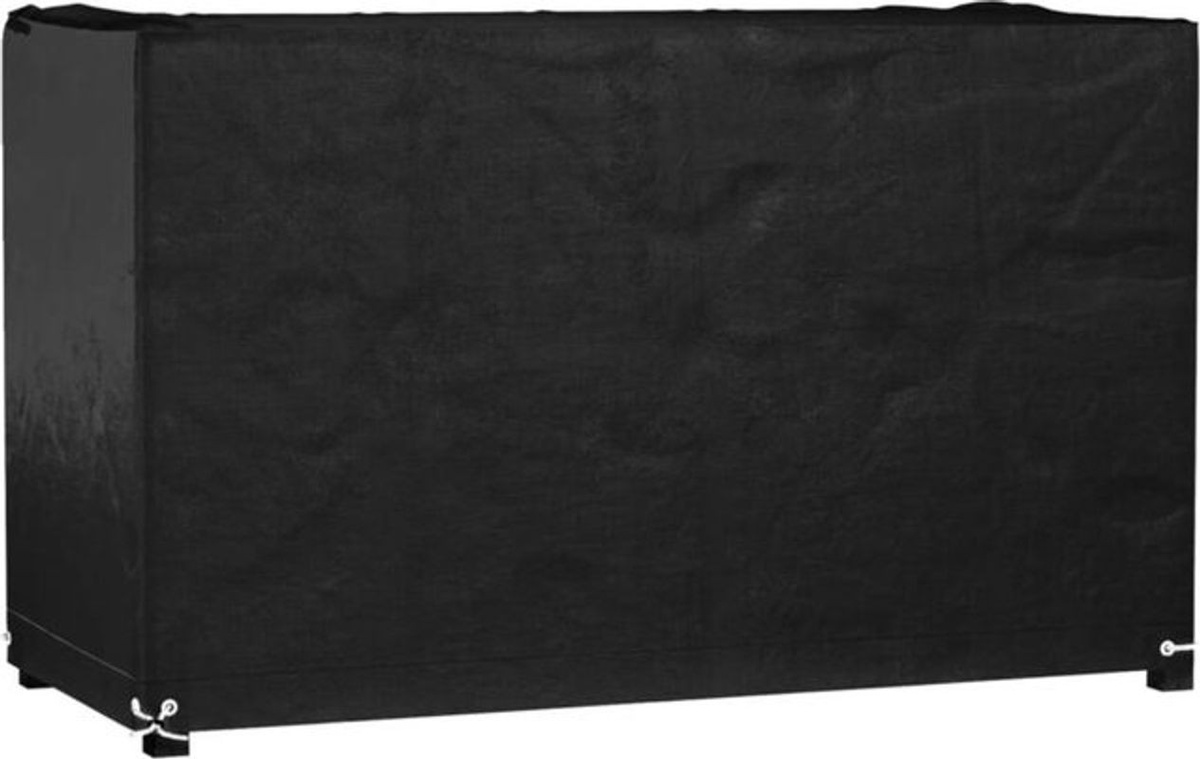 Vidaxl Gartenmöbel-Abdeckung Rechteckig mit 8 Ösen in Schwarz, B/T/H: 170 x 94 x 70 cm - Bild 1