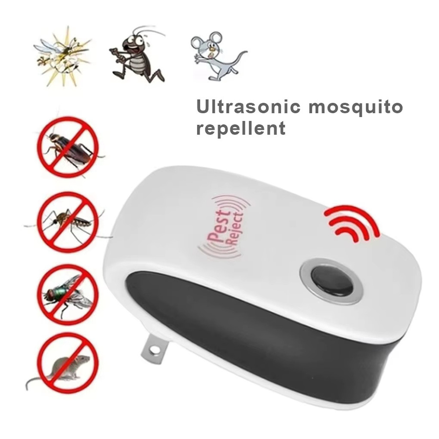 ANENG Ultraschall-Schädlingsvertreiber in Weiß für Haushalt, Mücken, Insekten und Nagetiere - Bild 4