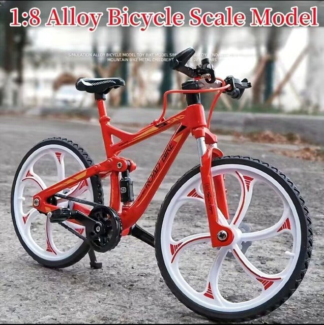 TANGUAYA Mountainbike, 1:8 Modell, Metall, Diecast, Spielzeug - Bild 1