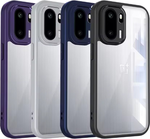 Stoßfeste Silikon-Schutzhülle für OnePlus 15R, OnePlus Ace6, 1+Ace 6 und 6T in Transparent Matt - Bild 1