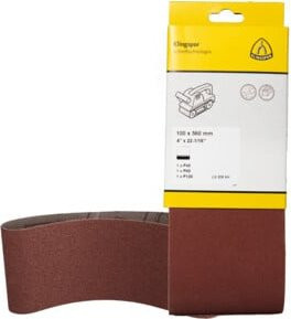 Klingspor LS 309 XH Schleifbänder Set für Holz, Metall und Lack, Farbe: Braun, B: 75 mm, L: 533 mm - Bild 1
