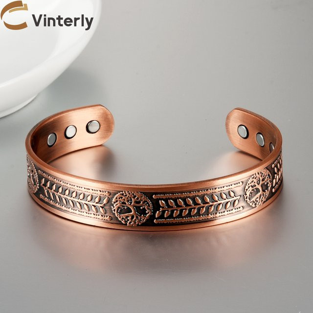 Vinterly Armband, Kupfer, Yggdrasil-Wikinger, verstellbar - Bild 1