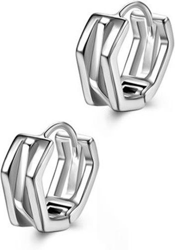 Ohrringe Totenkopf, Silber, Metall, Herren - Bild 1
