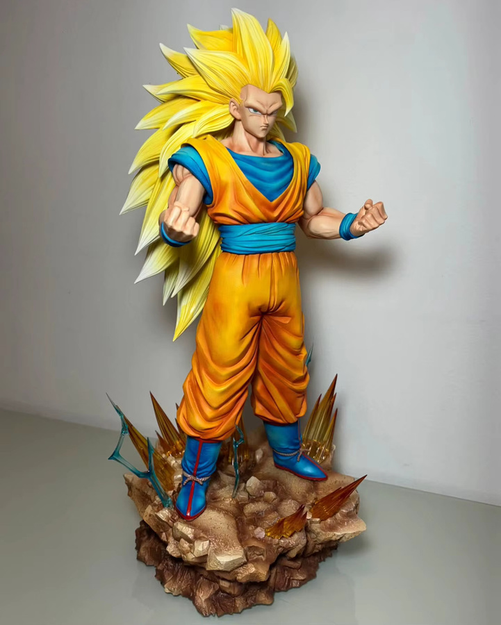 Bandai Dragon Ball Z Son Goku Ssj3 Super Saiyajin 3 Actionfigur - Bild 2