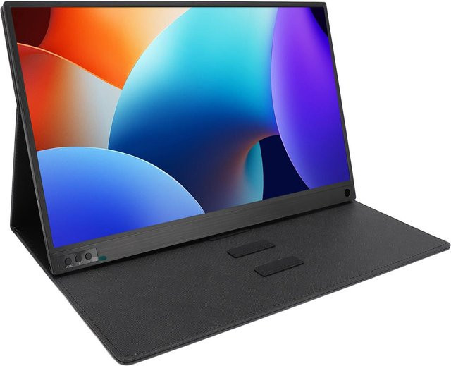 Aimo Tragbares Display 15,6 Zoll Full HD 1920x1080P 60Hz USB-C Schwarz - Bild 1