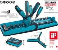 Hazet Steckschlüssel- und Bit-Satz Smart Case 856-1 mit 1/4 Zoll Vierkant hohl und 1/4 Zoll Sechskant massiv sowie verschiedenen Profilen - Bild 1