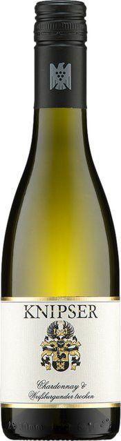 Knipser Weißwein Chardonnay & Weißburgunder, trocken, Pfalz, 2024, 0,375 l - Bild 1