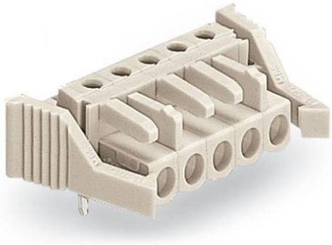 WAGO Federleiste 722-245/039-000, 25 Stück, grau und beige - Bild 1