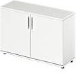Schäfer Shop Genius TETRIS WOOD Flügeltürenschrank mit 2 Türen, Weiß matt, B: 120 cm, H: 80 cm, T: 42,1 cm - Bild 1