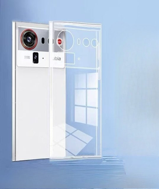 ZTE Nubia Z80 Ultra Slim Schutzhülle aus transparentem TPU Silikon - Bild 1