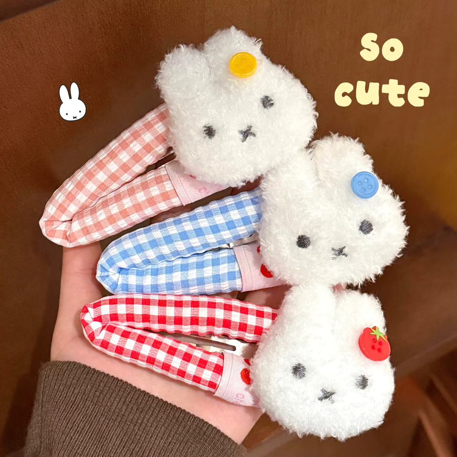 Miffy Haarspange, Karomuster, Kinder - Bild 4