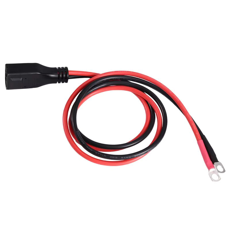 Ecoflow A25F-50A Verlängerungskabel 8AWG Erweiterungsadapterkabel in Schwarz und Rot - Bild 2