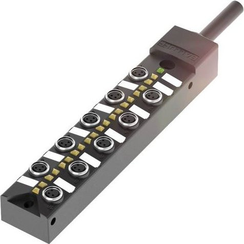 Balluff BPI AM303P-5K-B0-KPXC0-100 BPI00E4 Sensor/Aktorbox passiv Multipolverteiler in Schwarz - Bild 1
