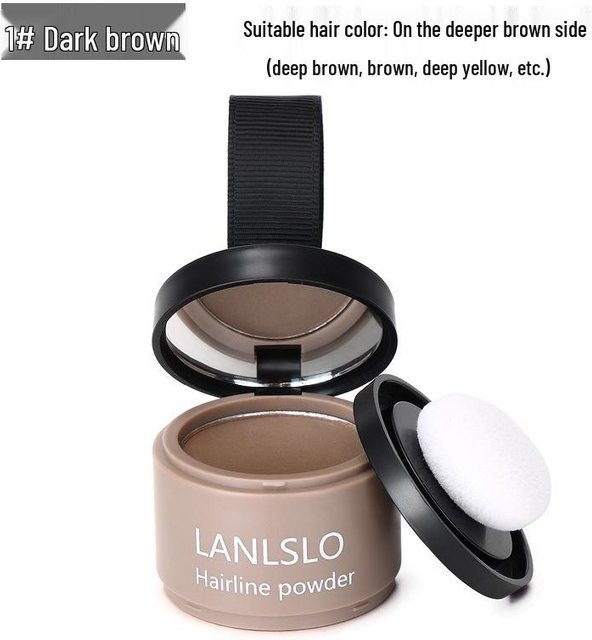 LANLSLO Haarlinien-Volumen- und Konturpuder, 4g, black - Bild 1