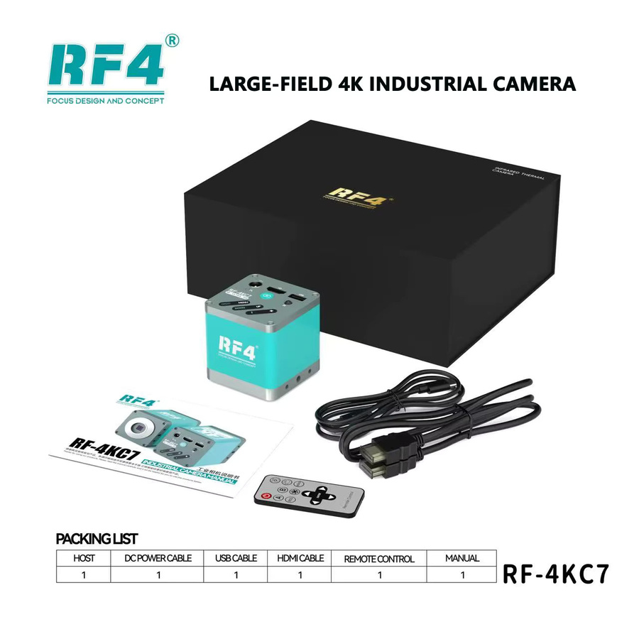 RF4 Mikroskopkamera HDMI mit 1080P HD Auflösung und 60FPS für Foto- und Videoaufnahmen - Bild 2