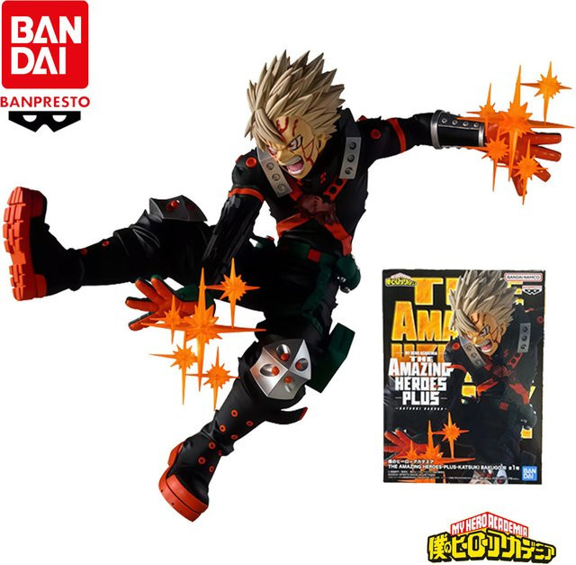 Bandai MHA Midoriya Izuku und Bakugou Katsuki Actionfiguren, Einzelfigur - Bild 1