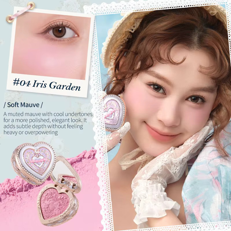 Flower Knows Bunny Garden Collection Rouge-Palette, Matt, Puder - Bild 2