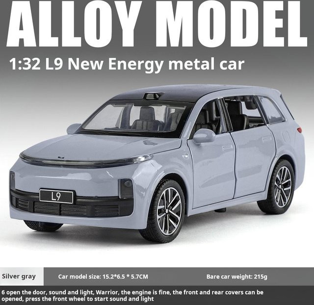 Linyi toy car Li L9 Luxus SUV, Modellauto, 1:32, ab 14 Jahren - Bild 1