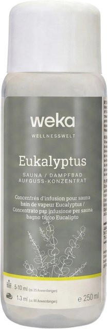 WekaPur Sauna- und Dampfbadduft Eukalyptus in Transparent - Bild 1