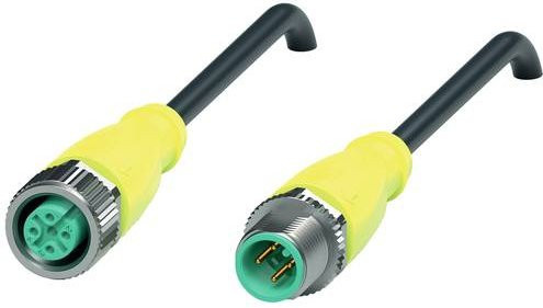 Pepperl+Fuchs 320677 Sensor-Aktor-Steckverbinder konfektioniert gelb 3m 4-polig - Bild 1