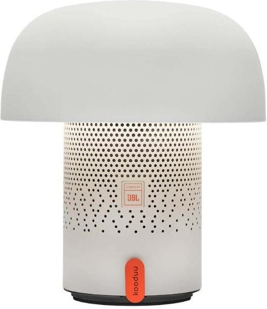 Kooduu Sensa Play Tragbare Tischlampe mit Lautsprecher in Weiß - Bild 1