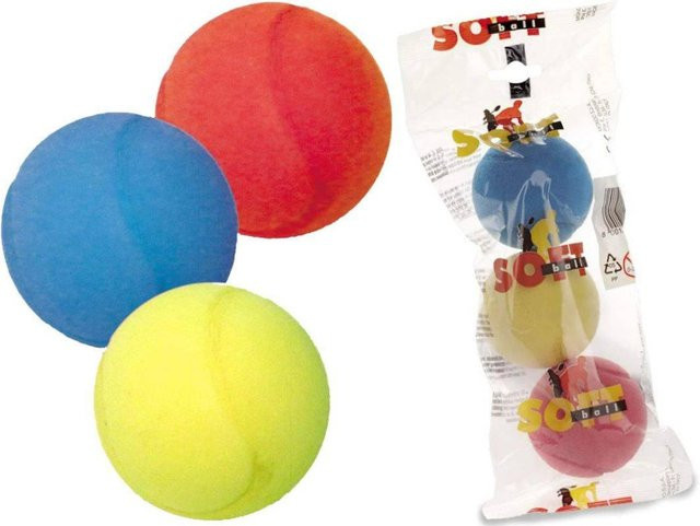 Mondo Weicher Schaumstoffball, Bunt / Mehrfarbig, 3-teiliges Set - Bild 1