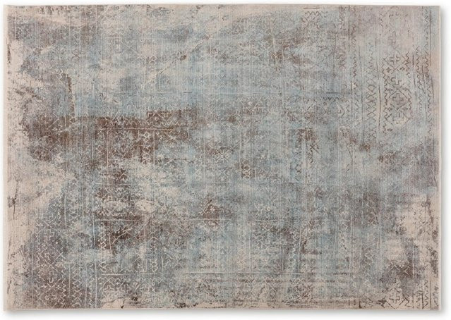 Schöner Wohnen Teppich Mystik Blau mit Fransen, B/T: 160 x 235 cm - Bild 1