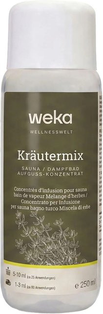 WekaPur Sauna- und Dampfbadduft Kräuter Mix, Transparent - Bild 1