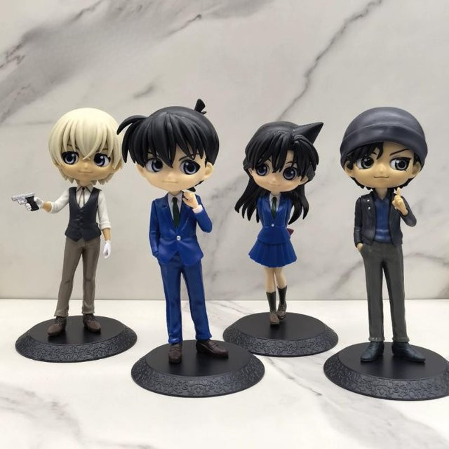 Fashnics Detektiv Conan Anime Figuren 4-teiliges Set - Bild 1