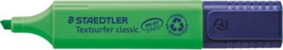 Staedtler Textsurfer Classic Textmarker mit Keilspitze in Grün, nachfüllbar - Bild 2