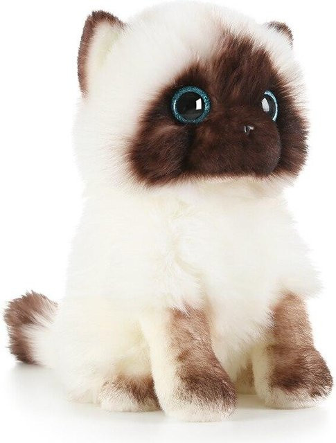 Binchi Keji Travel Siamkatze Plüschtier, Braun, Weiß, Schwarz, ab 12 Jahren - Bild 1