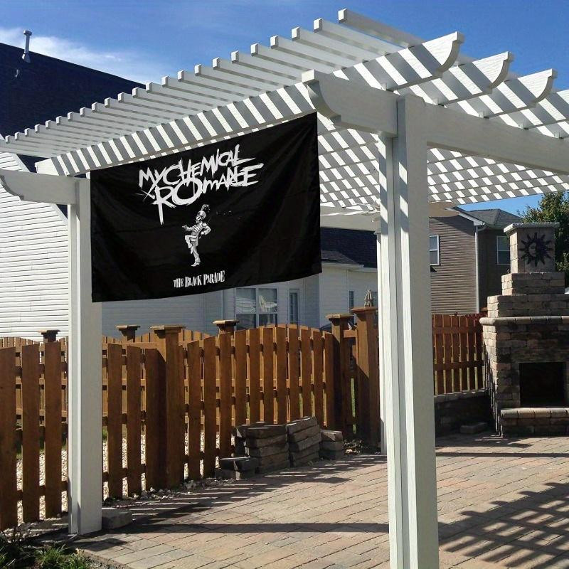 My Chemical Romance Wandbehang The Black Parade Albumcover von JMG Household Supplies, Schwarz, Breite: 75 cm, Höhe: 75 cm - Bild 2