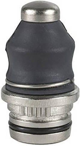 Schneider Electric ZB5AG6D Schlüsselschalter-Frontelement in Schwarz mit IP66 Schutzart - Bild 1