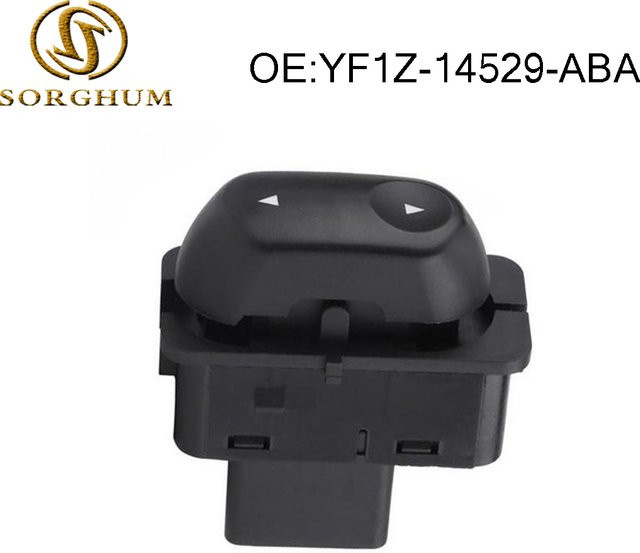 SORGHUM Auto Power Fenster Master Schalter Taste in Schwarz für Ford Explorer Sport Trac F-150 250 350 (YF1Z-14529-ABA) - Bild 1