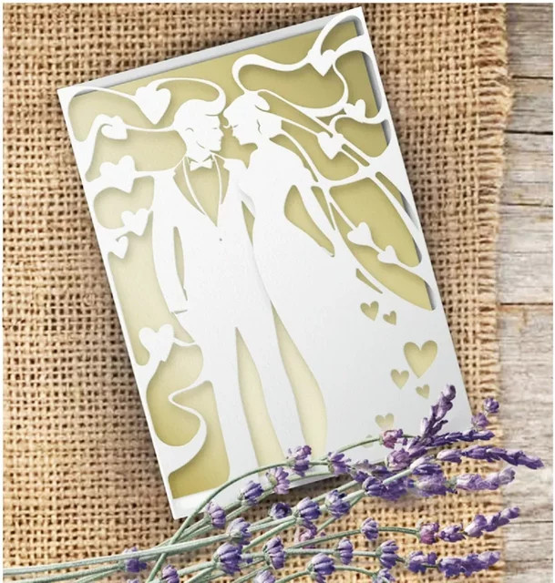 DIY Spitze Hochzeit Stanzformen und Prägeschablonen mit fünf Blumen-Vorlagen für Scrapbooking und Kartenherstellung aus Metall - Bild 1